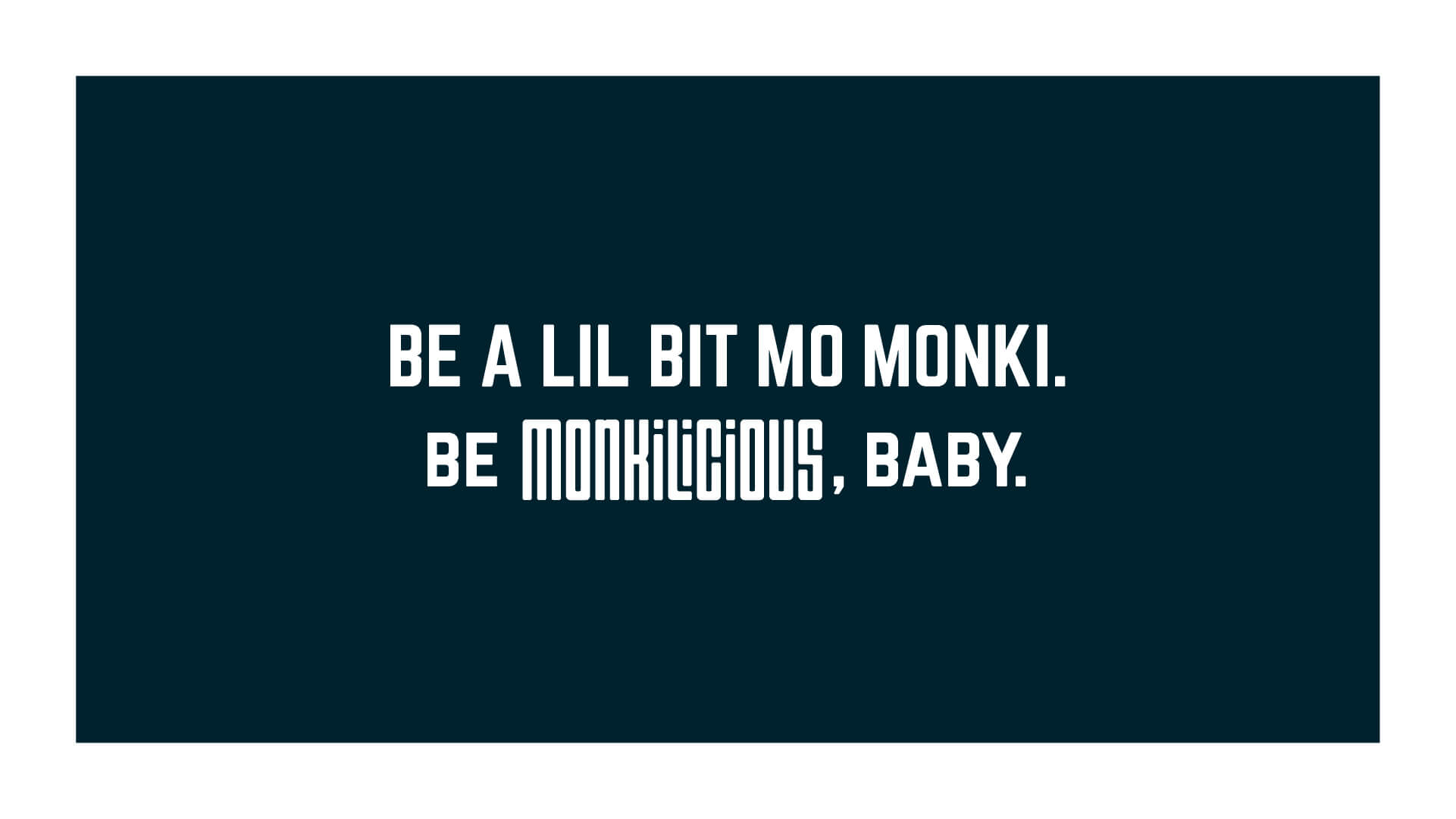 Titelbild des Brandbuilding-Projekts für MONKILICIOUS