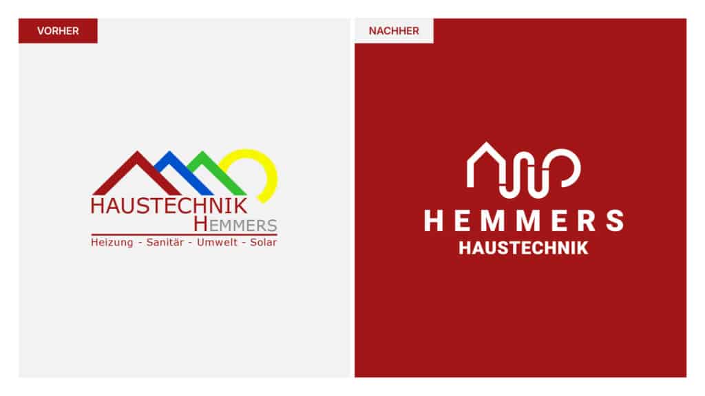 Titelbild des Corporate-Branding-Projekts für Hemmers Haustechnik